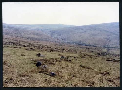 2/13 Reave at Small Brook Ford to Round Tor 13/3/1993