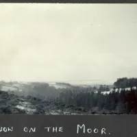 Snow on the moor