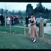 HRH DIANA PRINCESS OF WALES VISITING PARKE