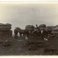 William Bennett Daw of Hele at Comptock Rocks 