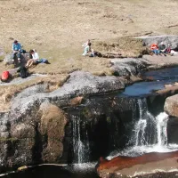 Waterfall on the East Dart River