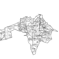 manaton parish map