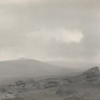 Dartmoor  landscape with tors