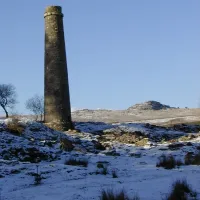 Chimney at disused gunpowder factory