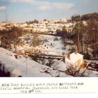 Okehampton in the snow