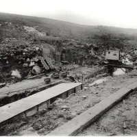 Work on the Burrator reservoir