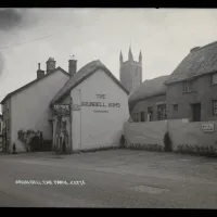 The Arundell Arms and Church in Lifton