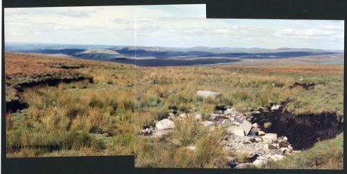 31/61 Shavercombe Head to North west Sheepstor to N Hessary Tor 30/9/1991 & 32/61 Shavercombe Brook source to North West 