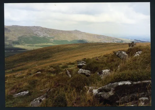 21/53 Flock-o-sheep to Irishmans Wall and Belstone Tors 14/8/1992