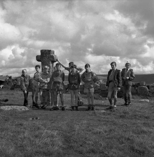 An image from the Dartmoor Trust Archive