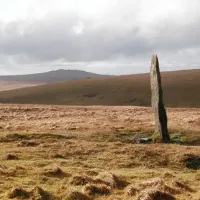 Beardown Man Standing Stone