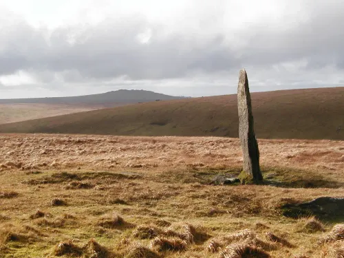 Beardown Man Standing Stone