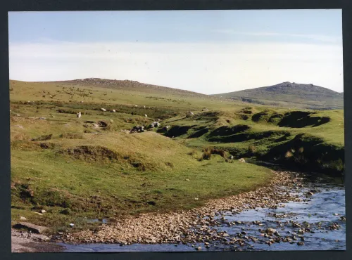 4 Moorgate to Row and West Mil Tors 6/90