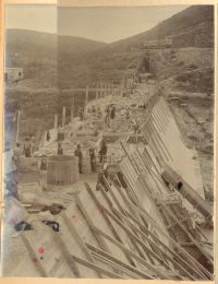 Constructing one of the Hennock reservoirs