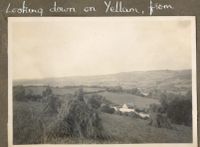 Looking down on Yellam Farm