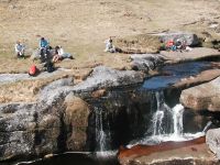 Waterfall on the East Dart River