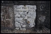 Cornwood, Skull and crossbones - graveyard