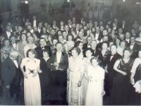 First hunt ball after the war in Bridestowe parish hall