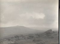 Dartmoor  landscape with tors