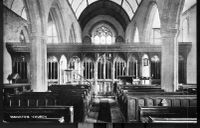 Manaton church interior