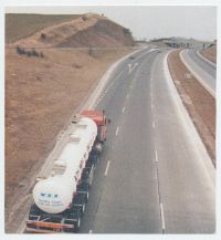 WBB lorry on road