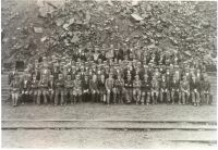 Workers at Meldon Quarry