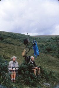 Resting on the way to Ryder's Hill