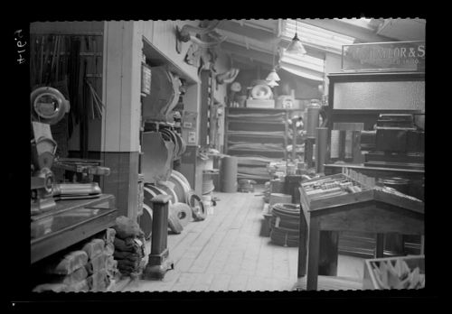 Interior of John Taylor's Union Leather Works, Plymouth