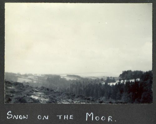 Snow on the moor