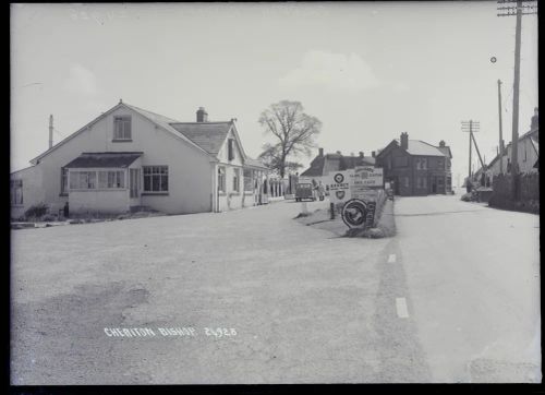 The Checkers Cafe and petrol station, Cheriton Bishop