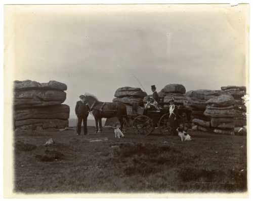 William Bennett Daw of Hele at Comptock Rocks 