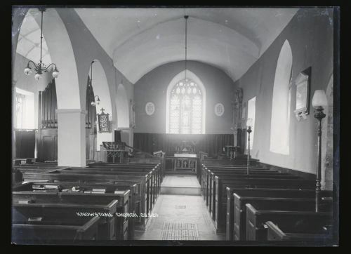 Church, interior, Knowstone