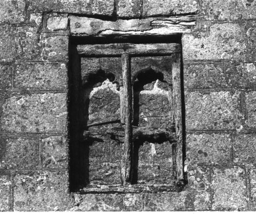 15th century church window