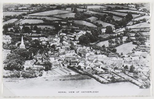 Aerial view of Hatherleigh