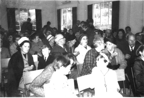 The opening of the Manaton Parish Hall