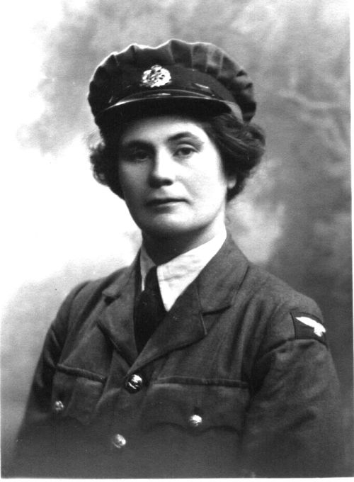 Doris Brown in her WAAF uniform