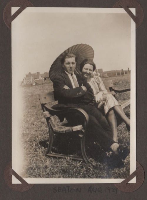 Charles and Muriel Bowden in Seaton