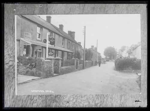 The Post Office + street view, Lydford