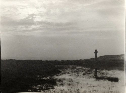 Dartmoor cross and pool